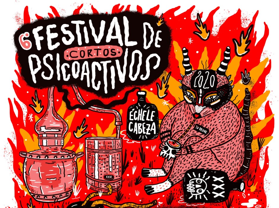 sexto festival de cortos psicoactivos echele cabeza