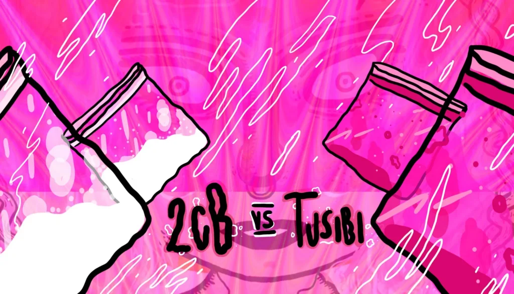 2cb vs tusibi color o mal llamada cocaina rosada